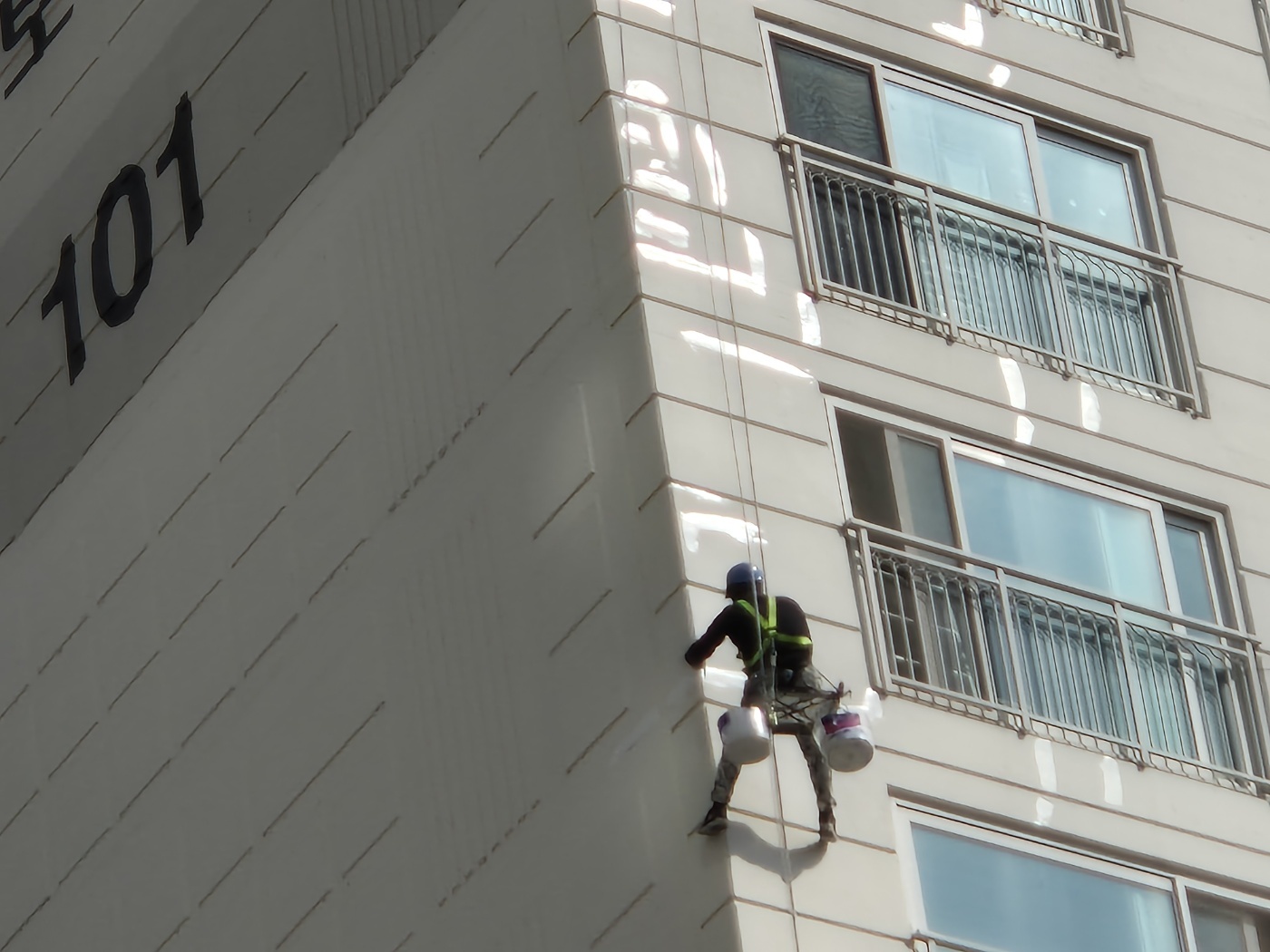 진주 문산 코아루아파트 내,외부 균열보수 및 재도장 공사