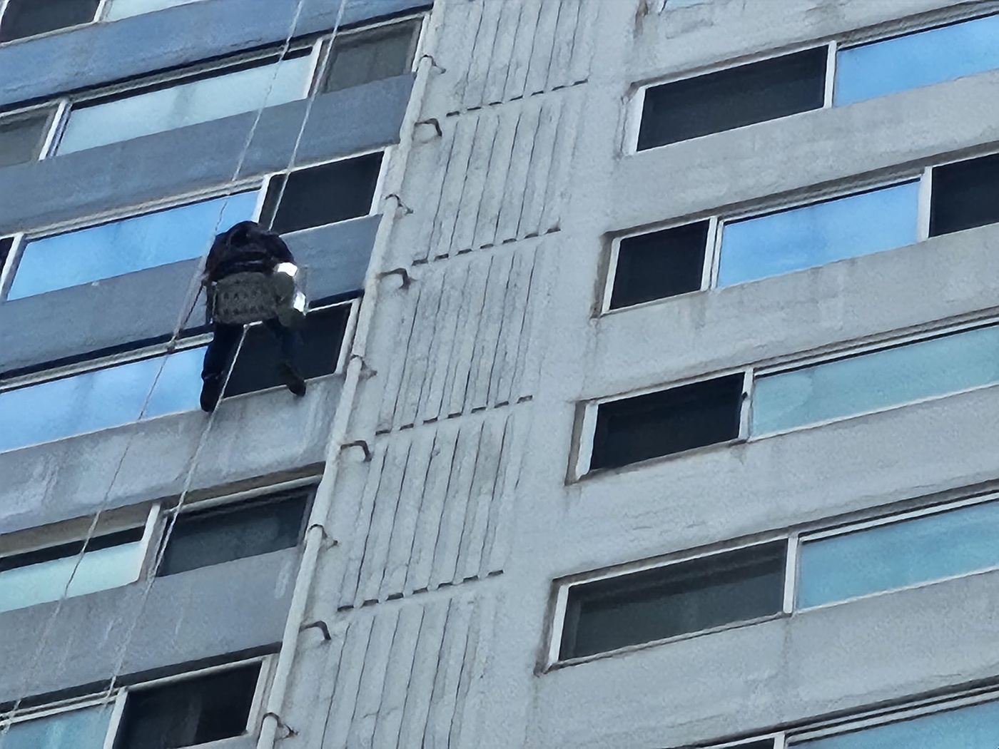 부산 영선반도보라아파트 옥상방수 및 외벽 균열보수, 재도장 공사 
